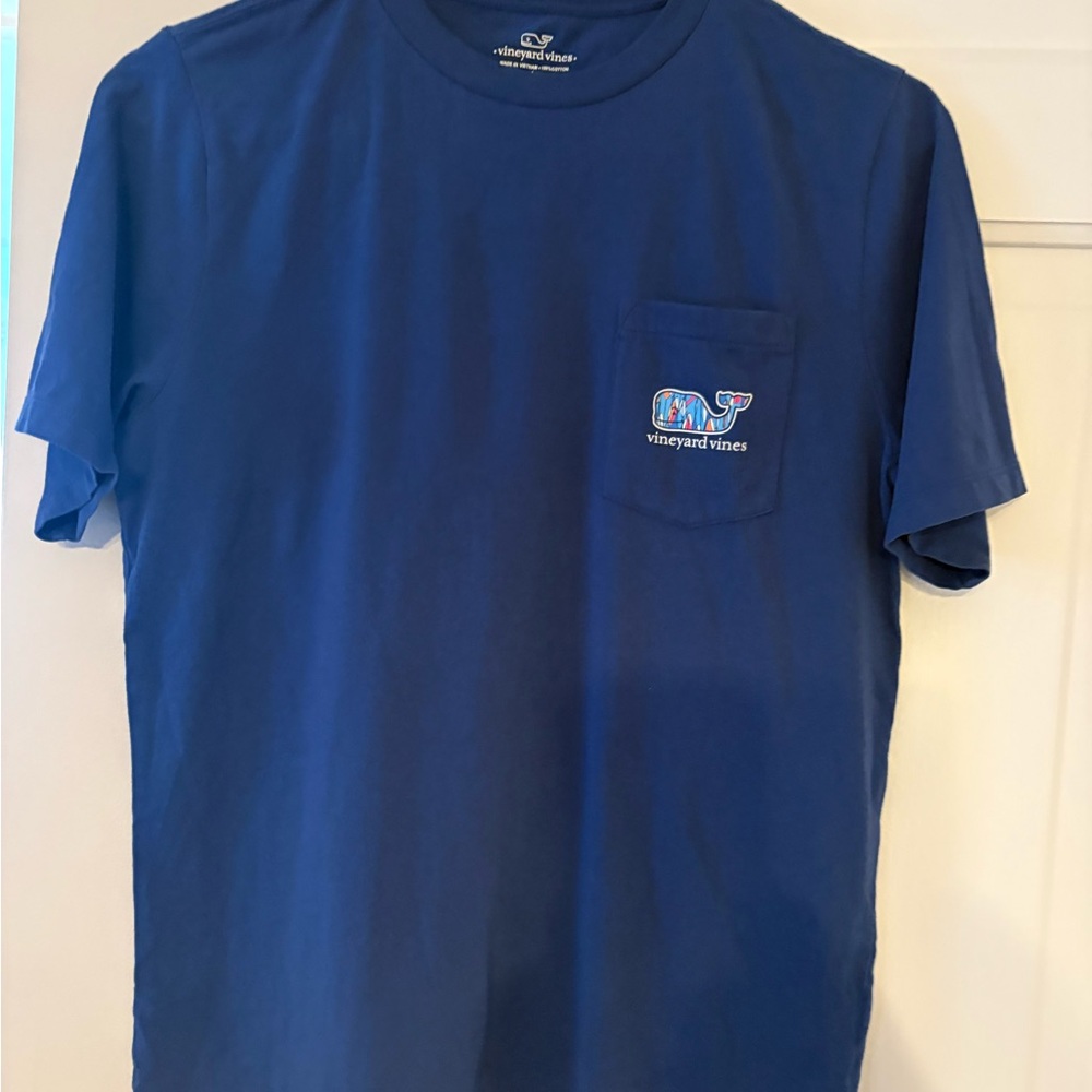 Vineyard Vines Boy’s Pocket T-Shirt - Blue